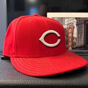 Cincinnati Red New Era Fitted 7 5/8
